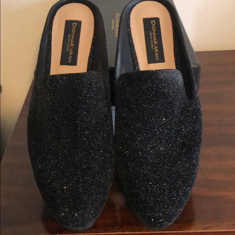 Like New DonnaKaran Glitter Slide